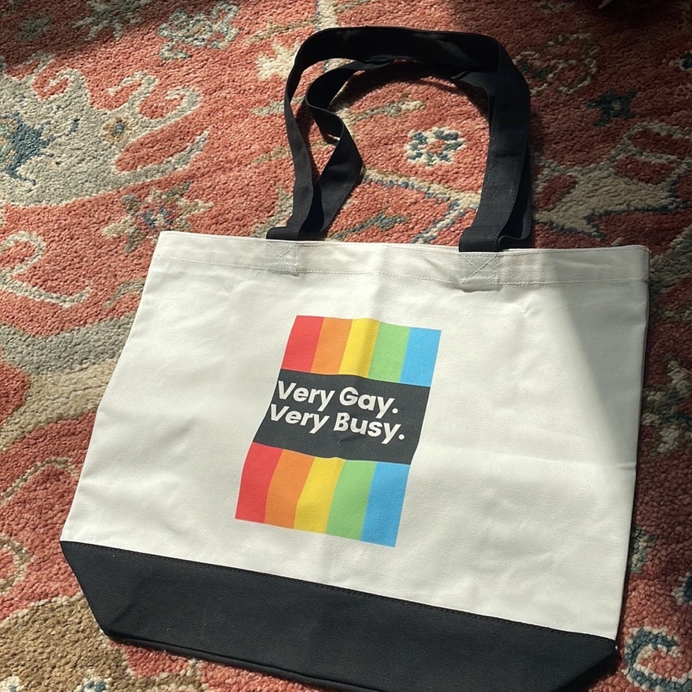 Very Gay, Very Busy Tote